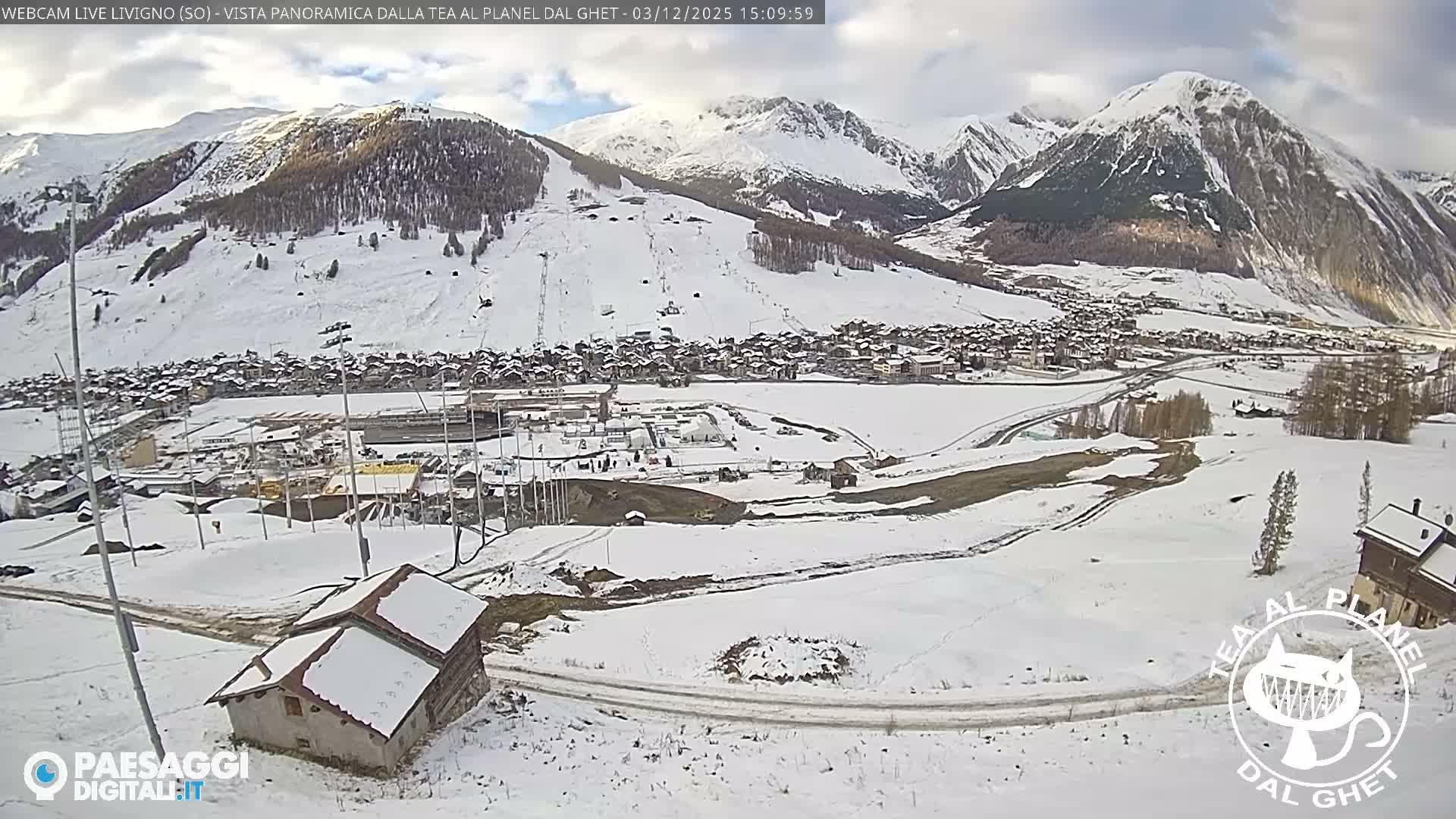 Livigno Ski City Panaromic Live Cam - Sondrio, Lombardy, Italy