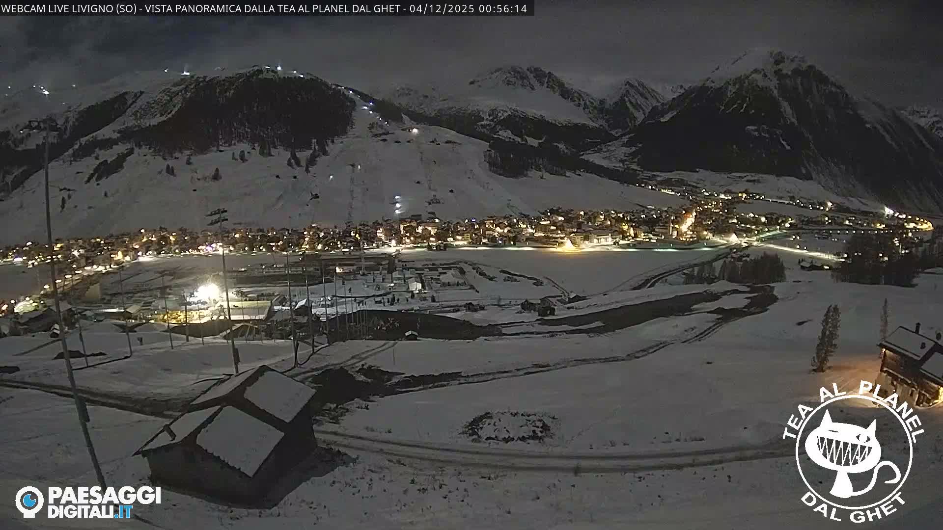 Livigno Ski City Panaromic Live Cam - Sondrio, Lombardy, Italy