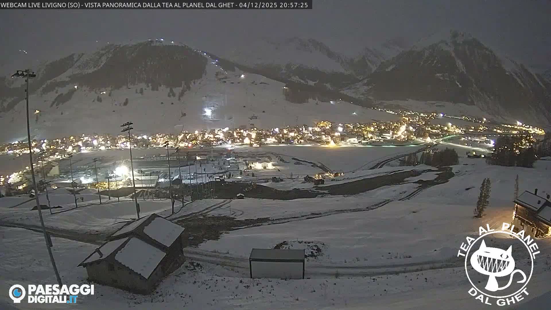 Livigno Ski City Panaromic Live Cam - Sondrio, Lombardy, Italy