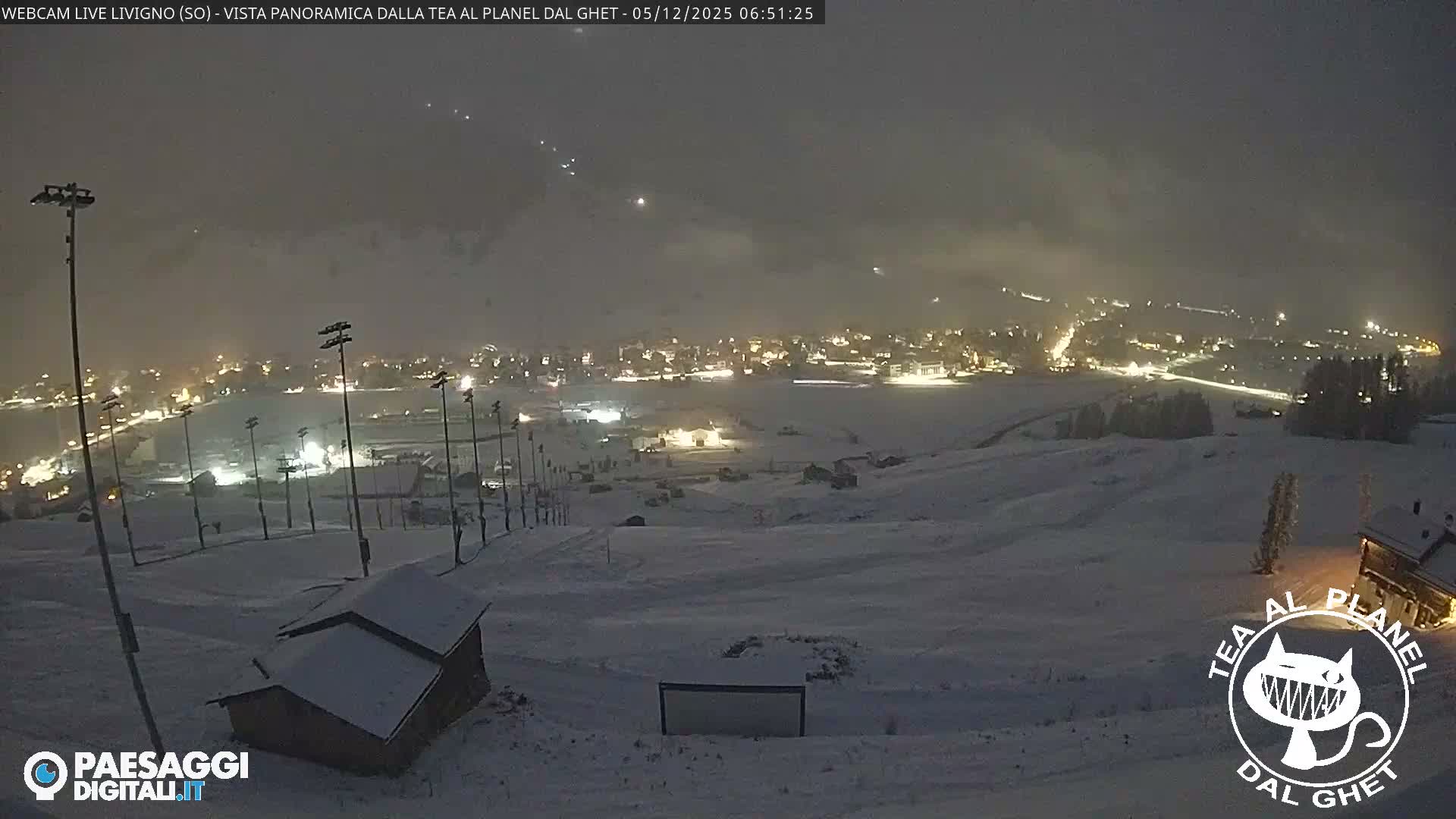 Livigno Ski City Panaromic Live Cam - Sondrio, Lombardy, Italy