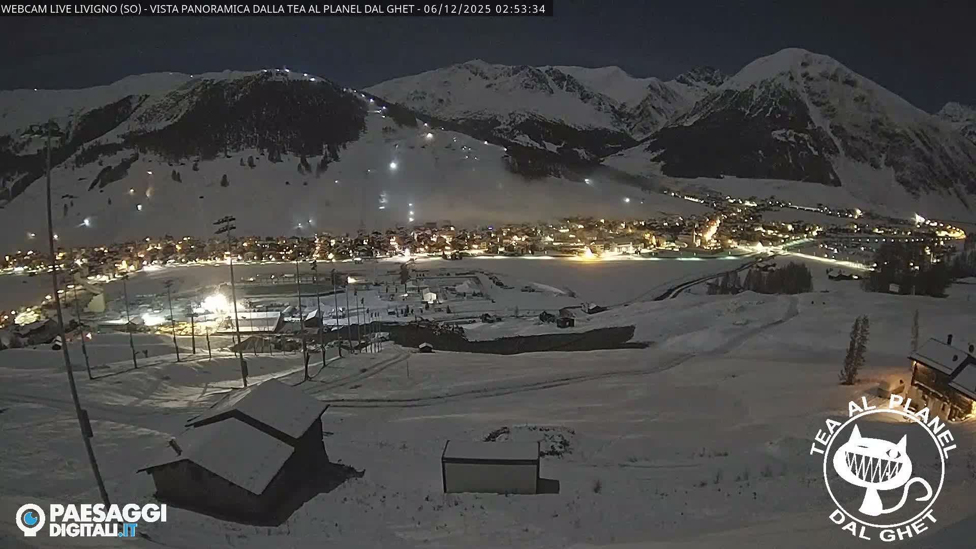 Livigno Ski City Panaromic Live Cam - Sondrio, Lombardy, Italy