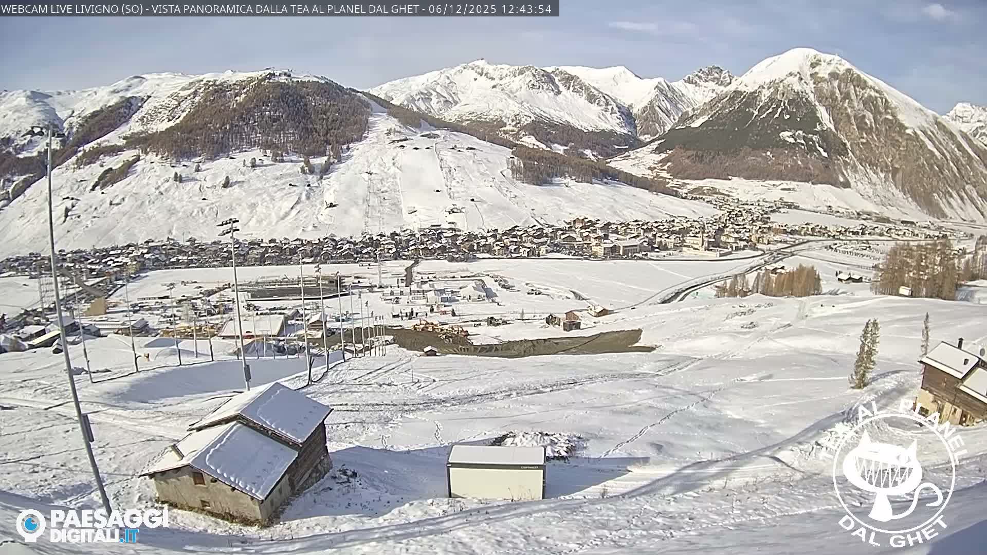 Livigno Ski City Panaromic Live Cam - Sondrio, Lombardy, Italy