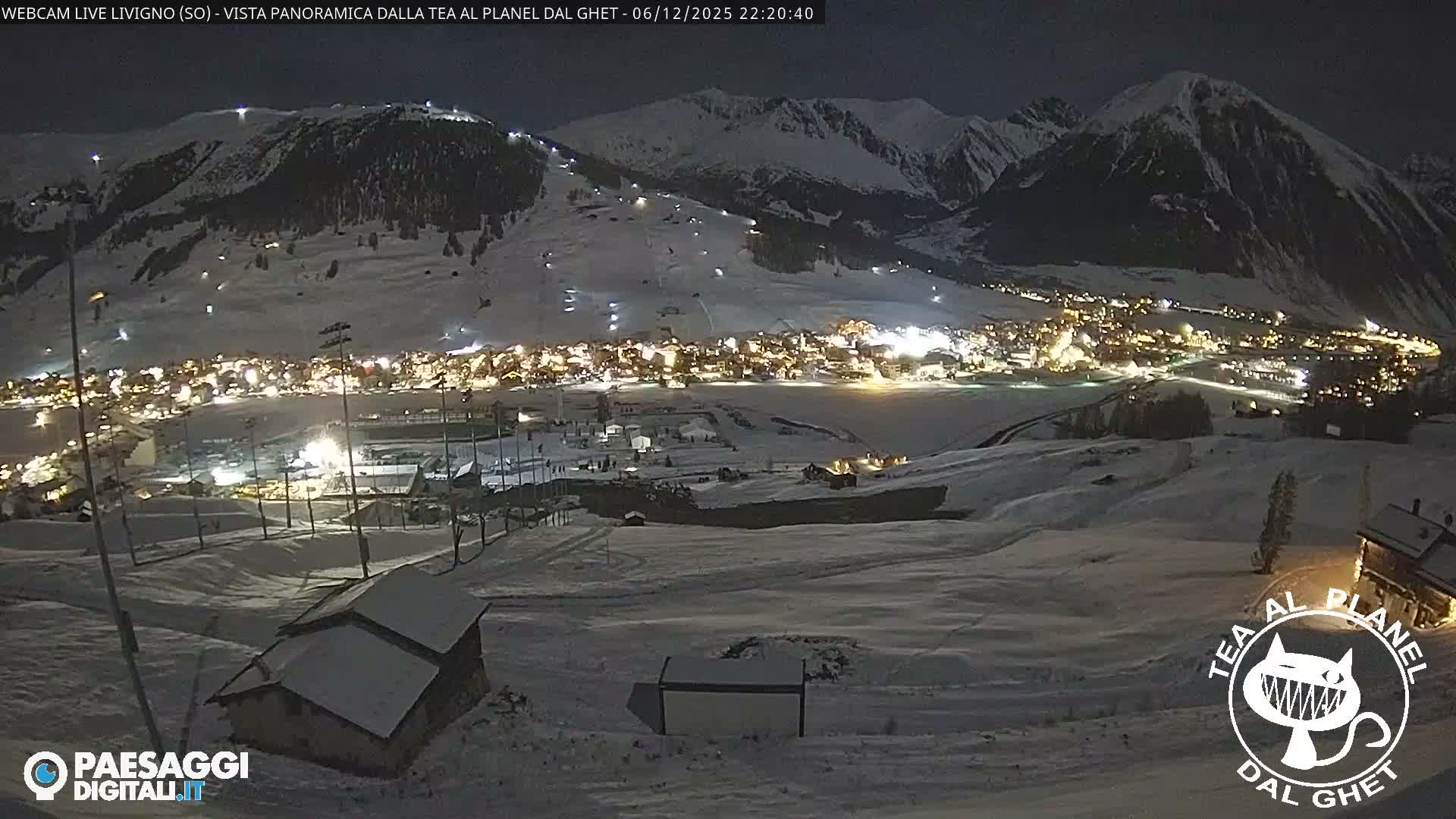 Livigno Ski City Panaromic Live Cam - Sondrio, Lombardy, Italy