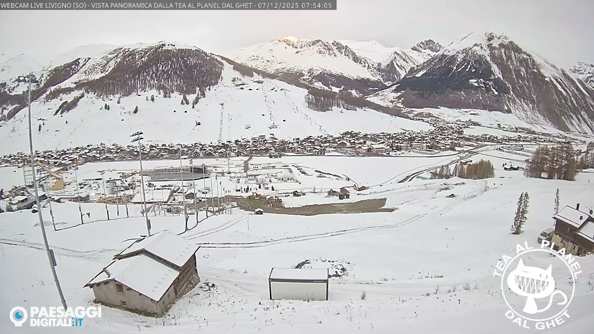 Livigno Ski City Panaromic Live Cam - Sondrio, Lombardy, Italy
