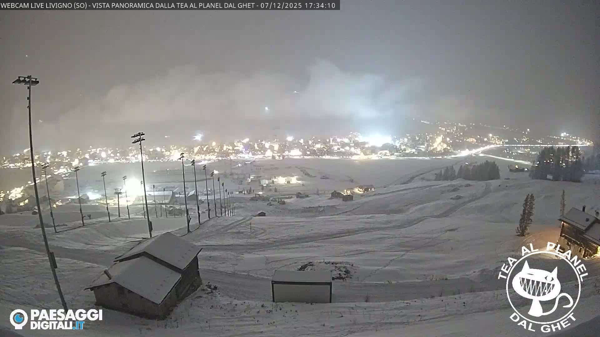 Livigno Ski City Panaromic Live Cam - Sondrio, Lombardy, Italy