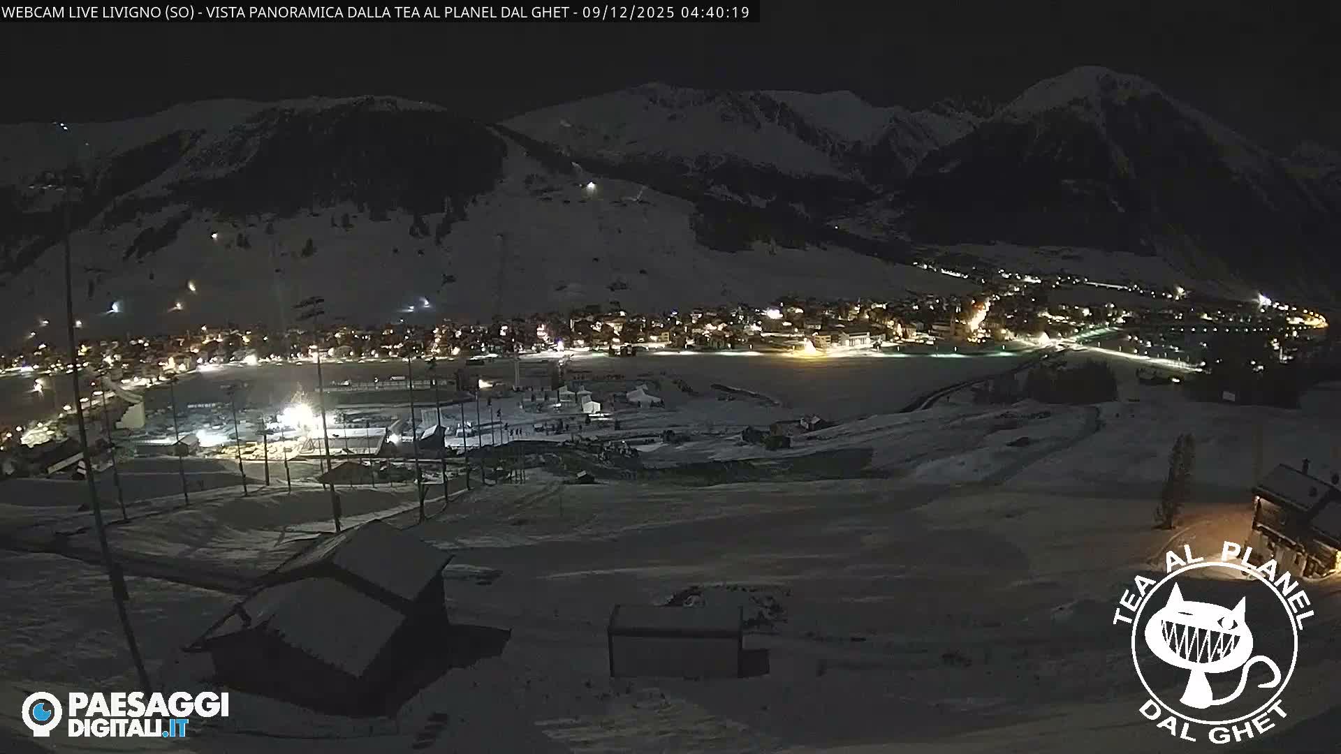 Livigno Ski City Panaromic Live Cam - Sondrio, Lombardy, Italy