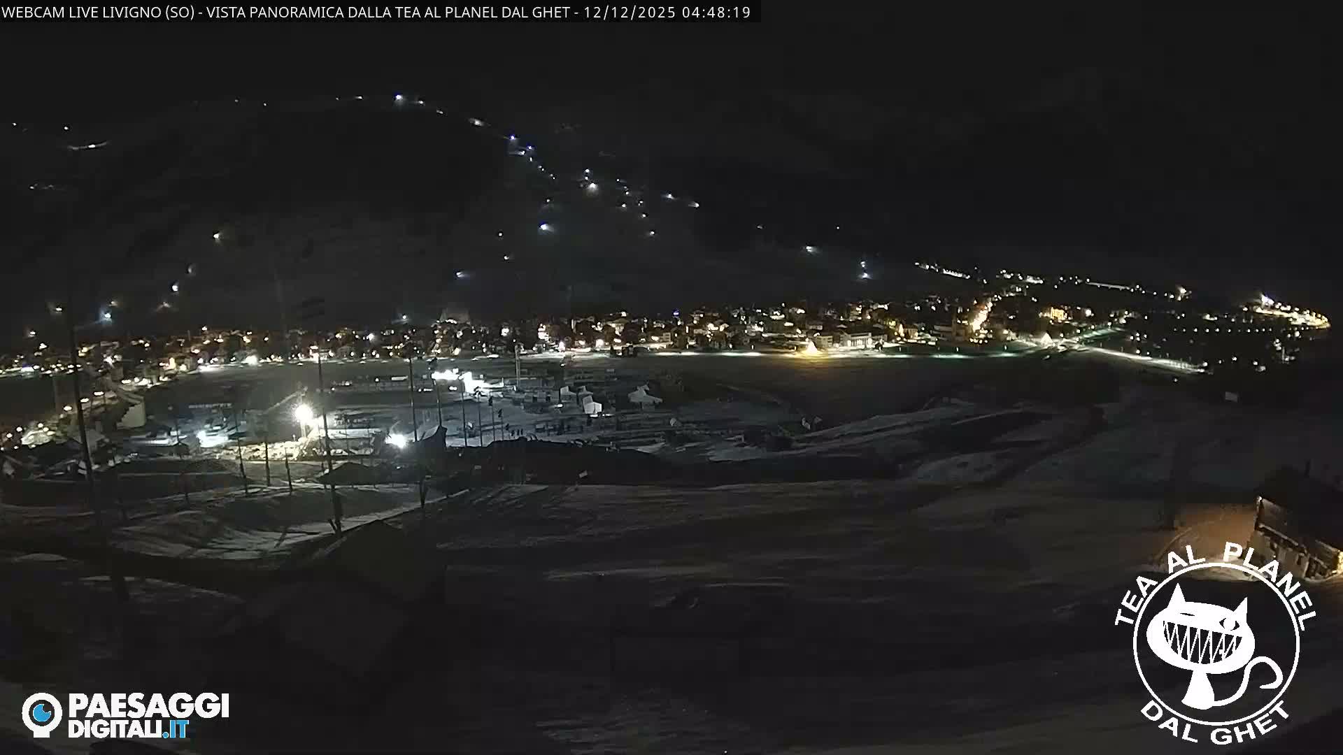 Livigno Ski City Panaromic Live Cam - Sondrio, Lombardy, Italy