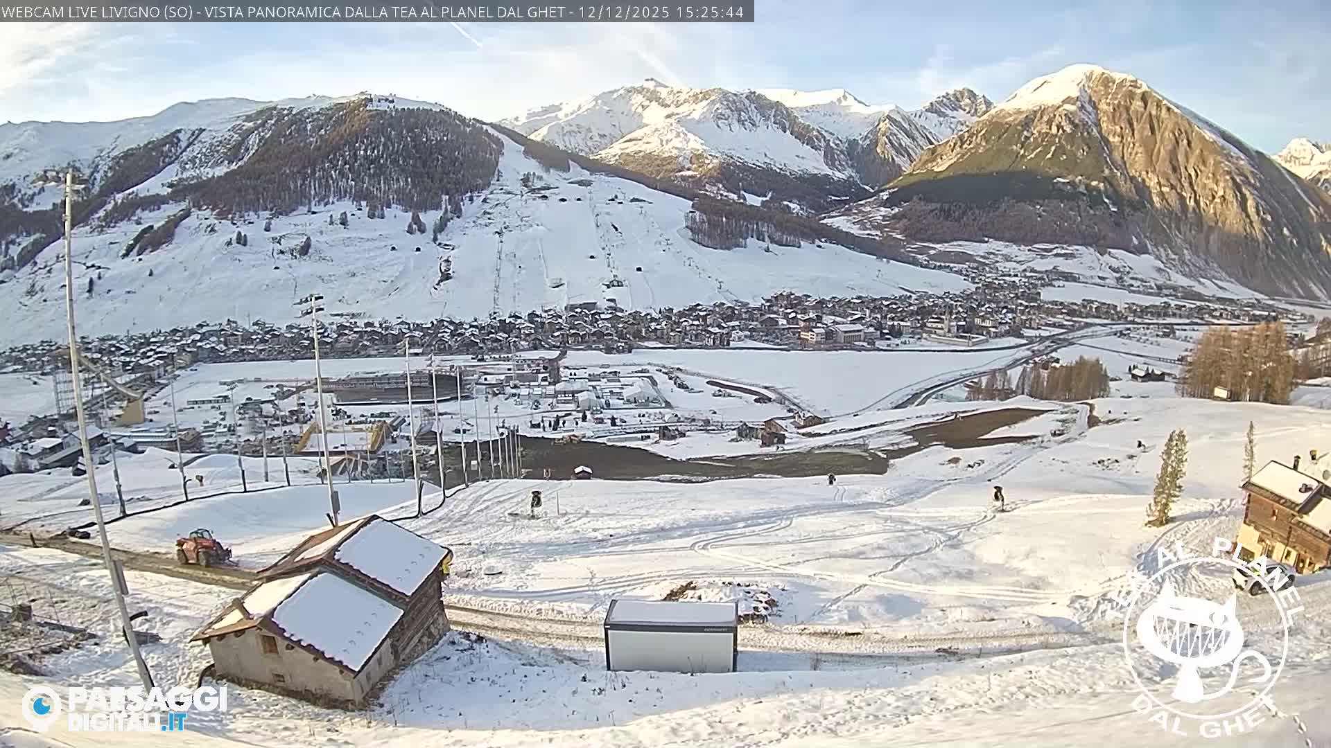 Livigno Ski City Panaromic Live Cam - Sondrio, Lombardy, Italy