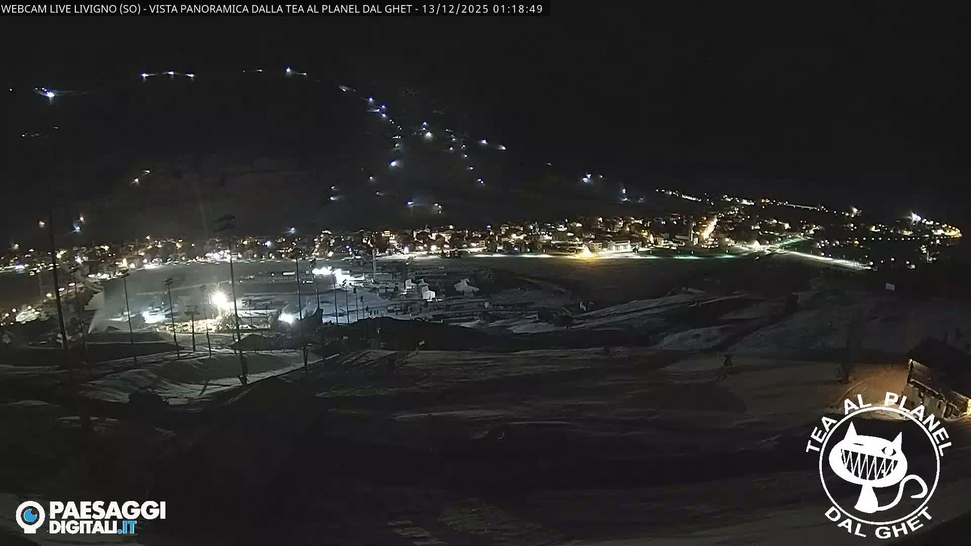 Livigno Ski City Panaromic Live Cam - Sondrio, Lombardy, Italy