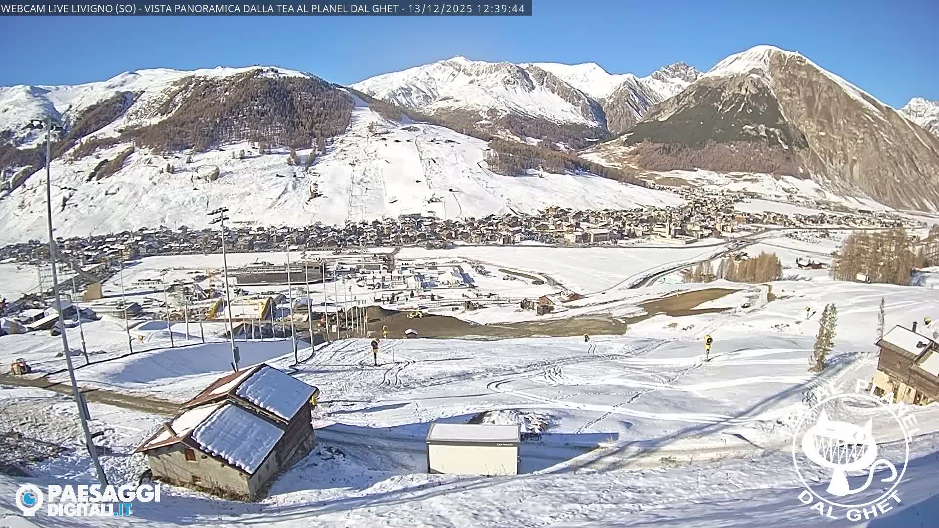 Livigno Ski City Panaromic Live Cam - Sondrio, Lombardy, Italy