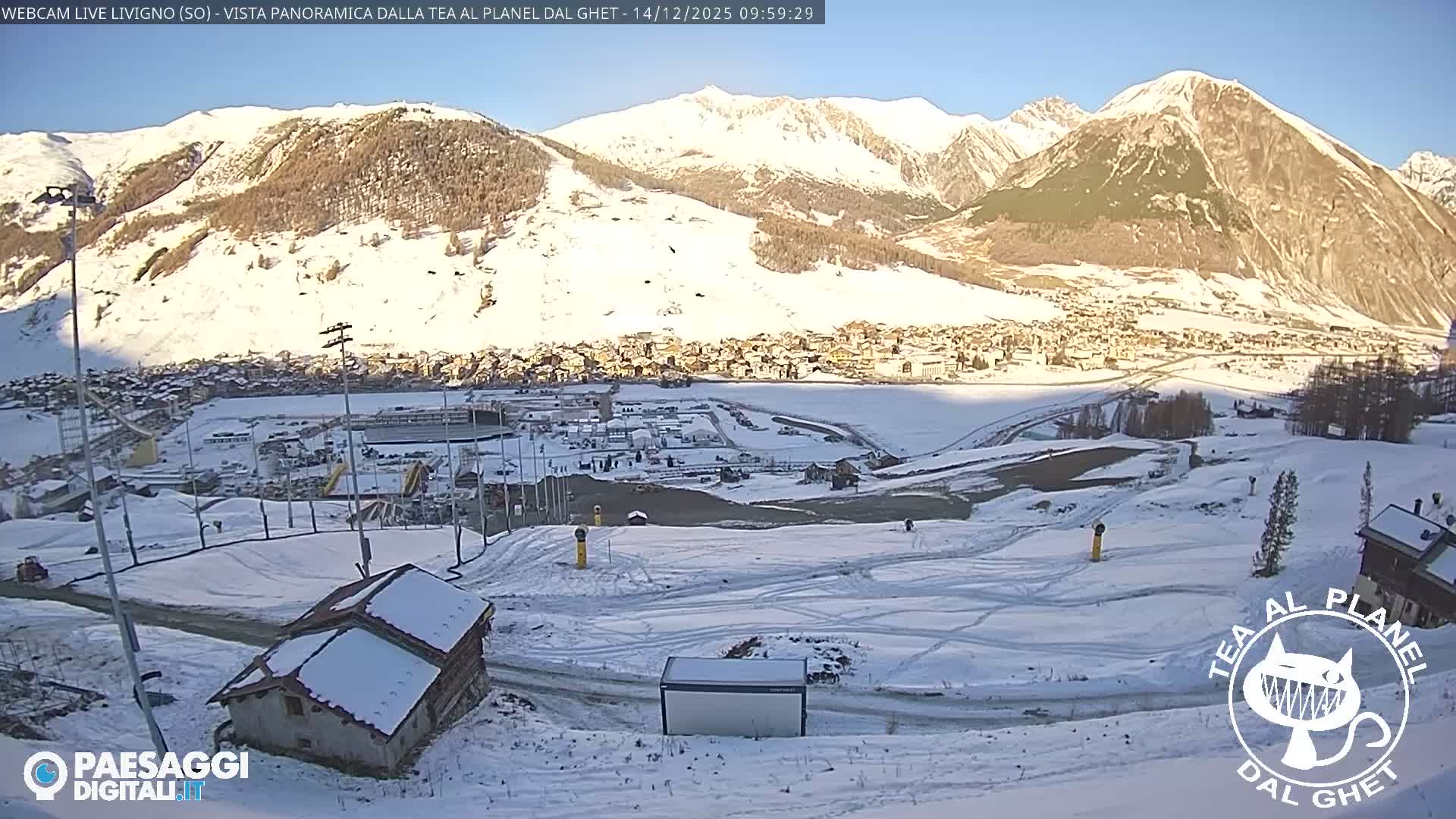 Livigno Ski City Panaromic Live Cam - Sondrio, Lombardy, Italy