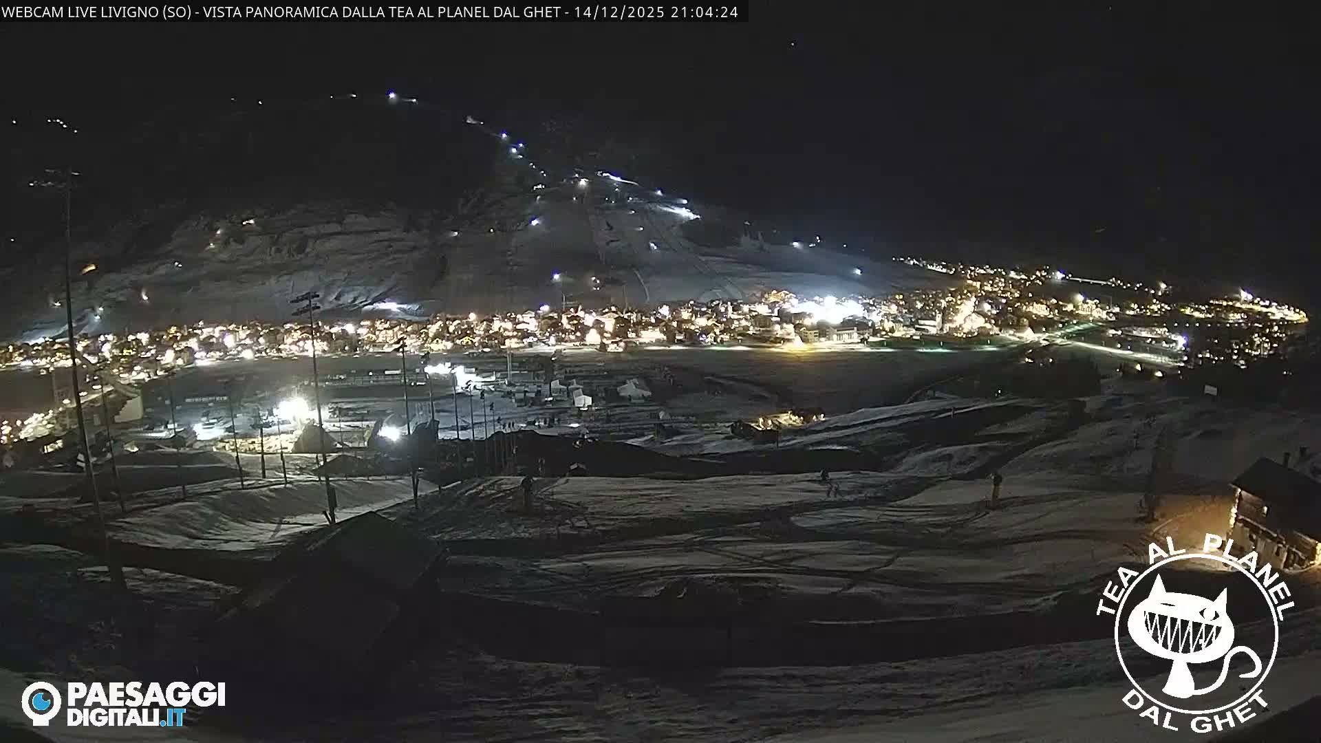 Livigno Ski City Panaromic Live Cam - Sondrio, Lombardy, Italy