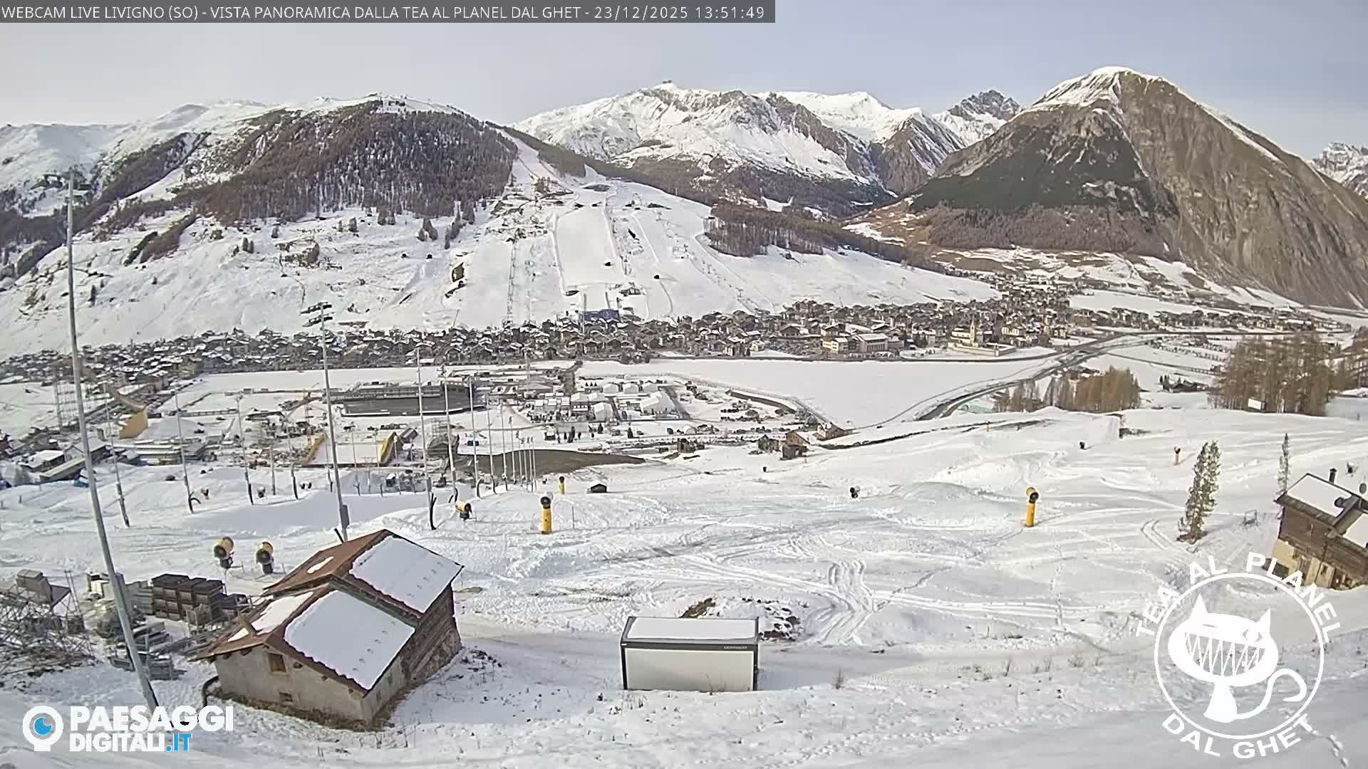 Livigno Ski City Panaromic Live Cam - Sondrio, Lombardy, Italy