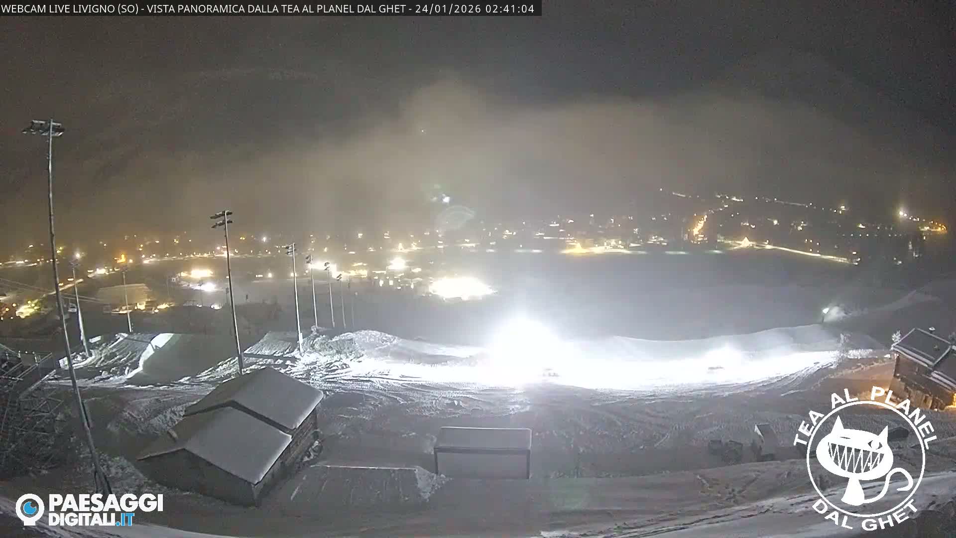Livigno Ski City Panaromic Live Cam - Sondrio, Lombardy, Italy