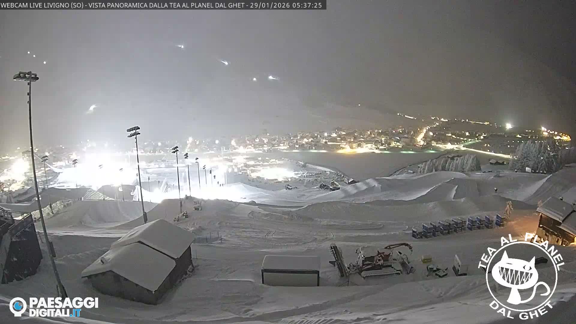Livigno Ski City Panaromic Live Cam - Sondrio, Lombardy, Italy