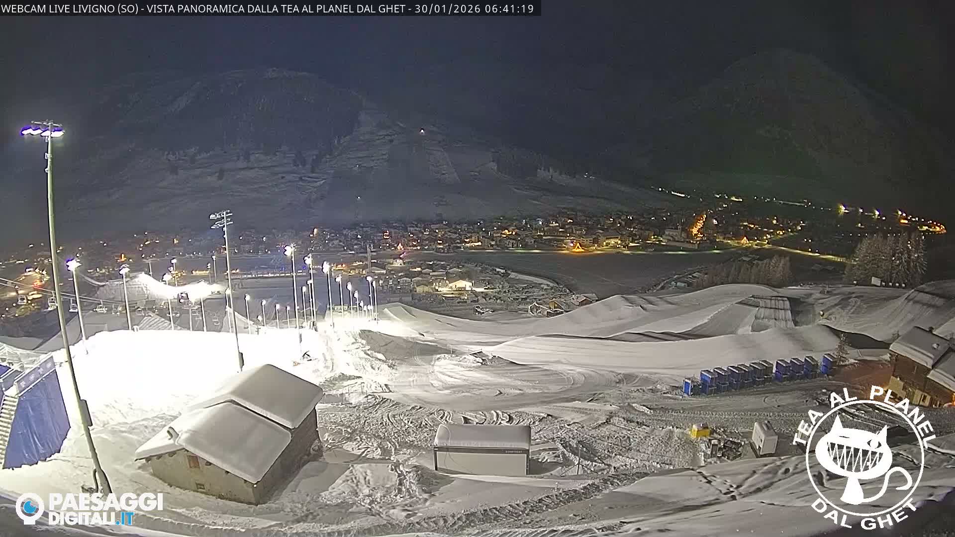 Livigno Ski City Panaromic Live Cam - Sondrio, Lombardy, Italy