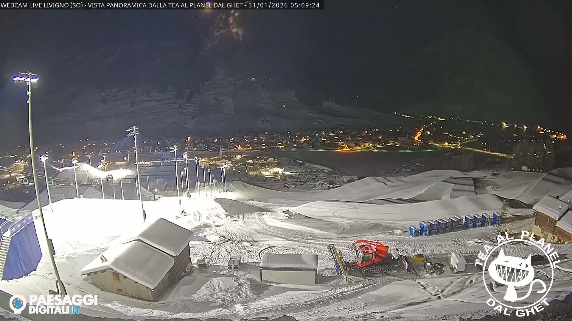 Livigno Ski City Panaromic Live Cam - Sondrio, Lombardy, Italy