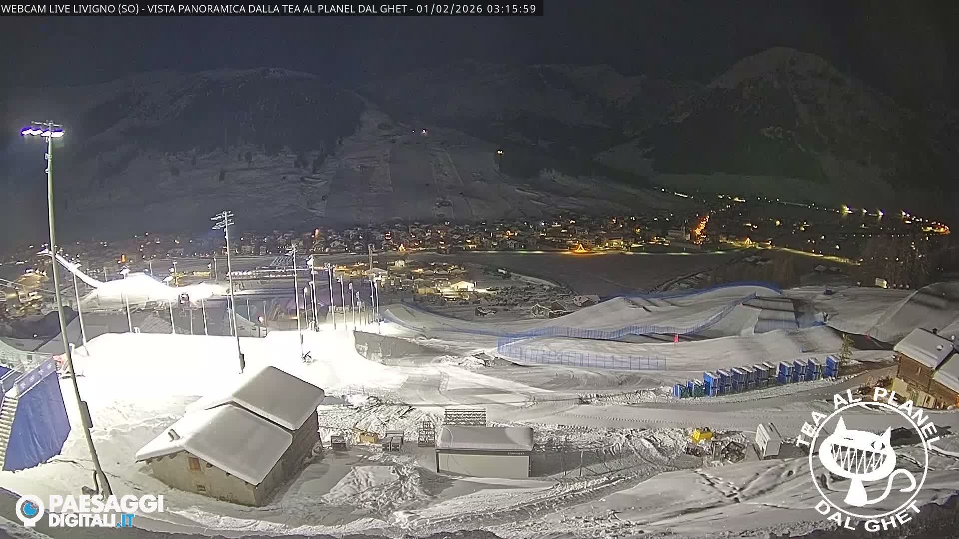 Livigno Ski City Panaromic Live Cam - Sondrio, Lombardy, Italy