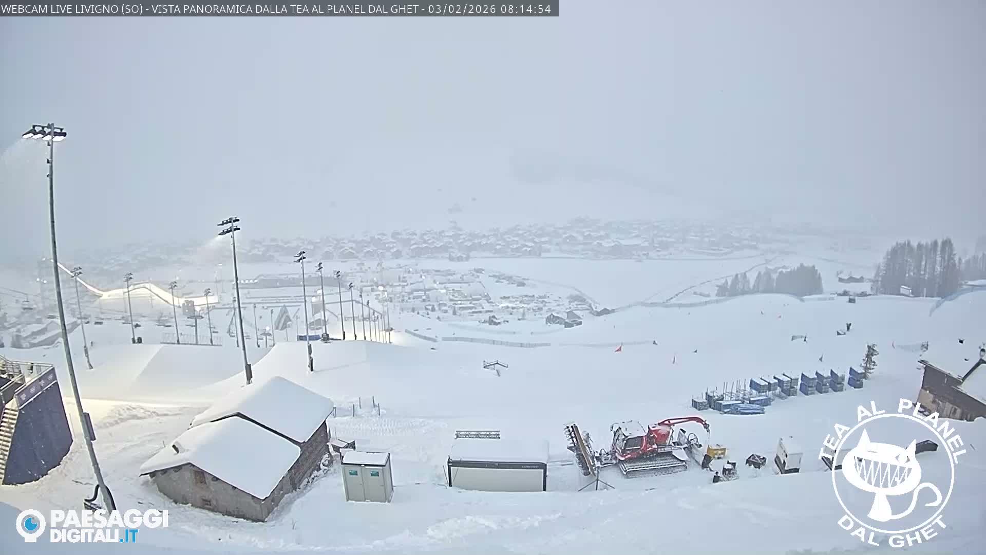 Livigno Ski City Panaromic Live Cam - Sondrio, Lombardy, Italy