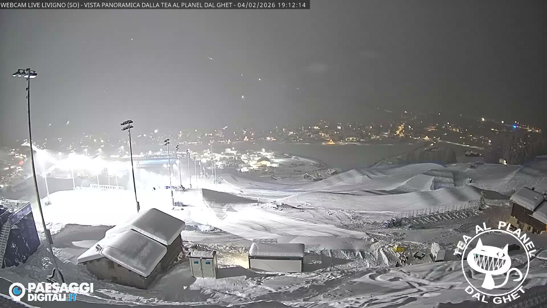 Livigno Ski City Panaromic Live Cam - Sondrio, Lombardy, Italy