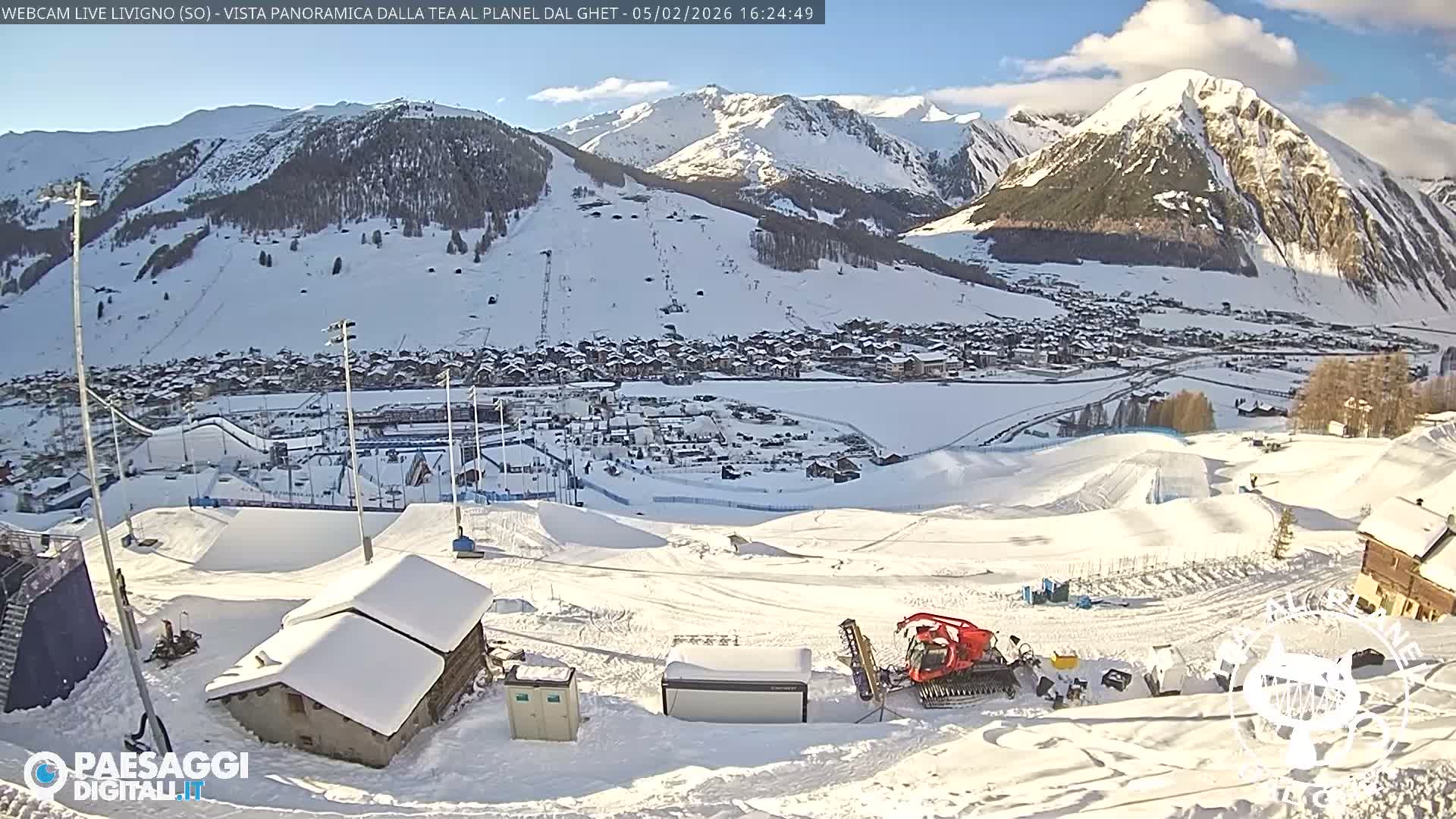 Livigno Ski City Panaromic Live Cam - Sondrio, Lombardy, Italy