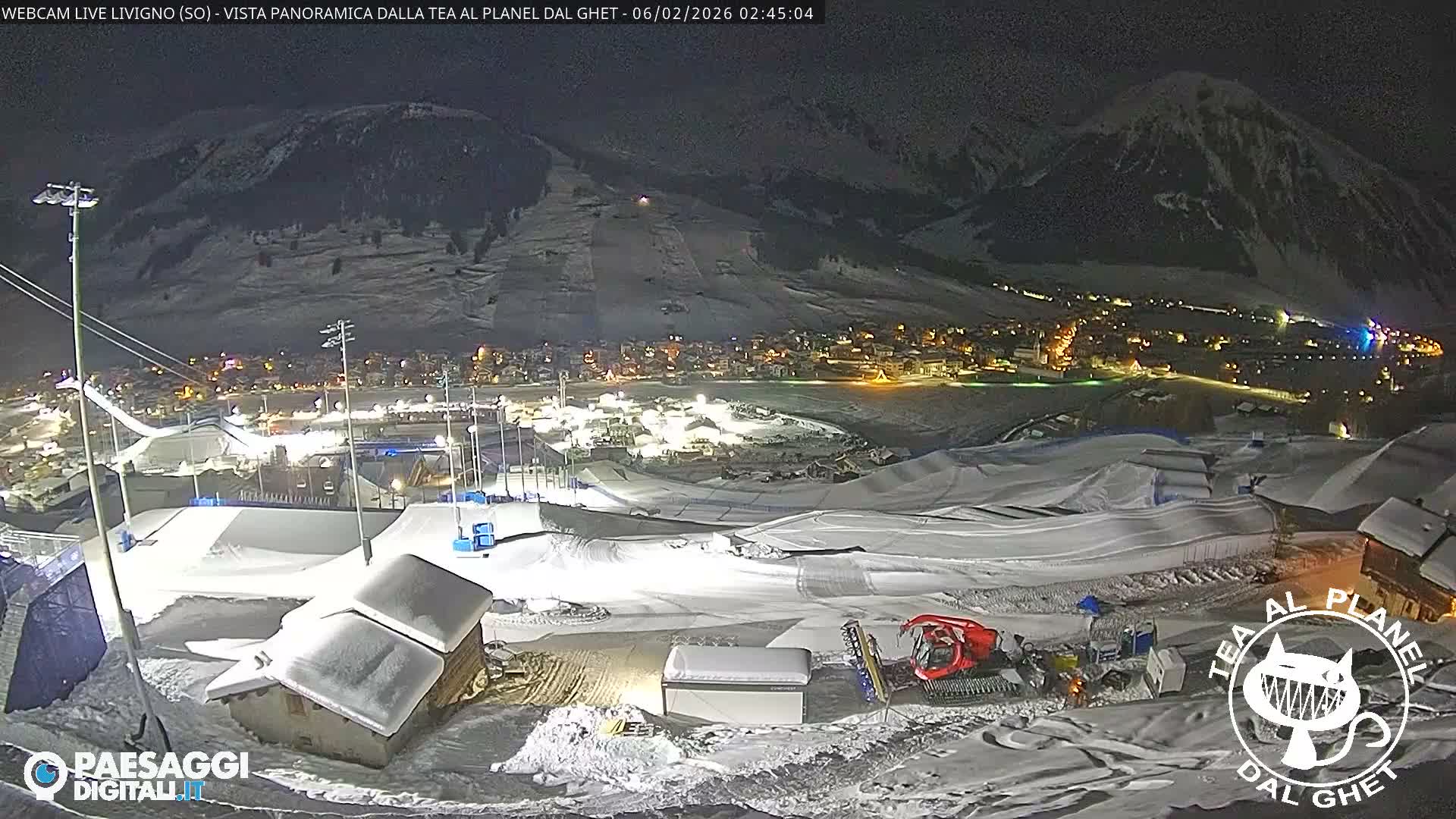 Livigno Ski City Panaromic Live Cam - Sondrio, Lombardy, Italy
