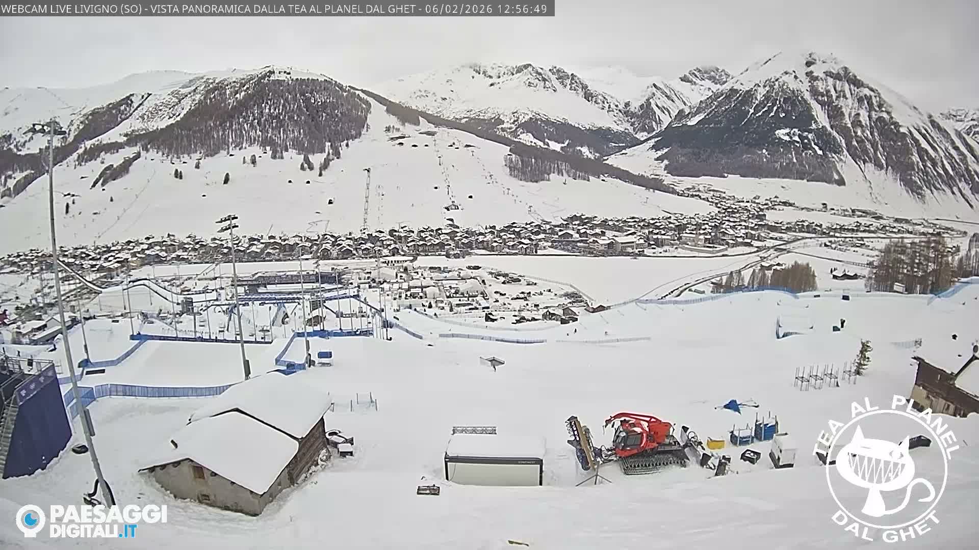 Livigno Ski City Panaromic Live Cam - Sondrio, Lombardy, Italy