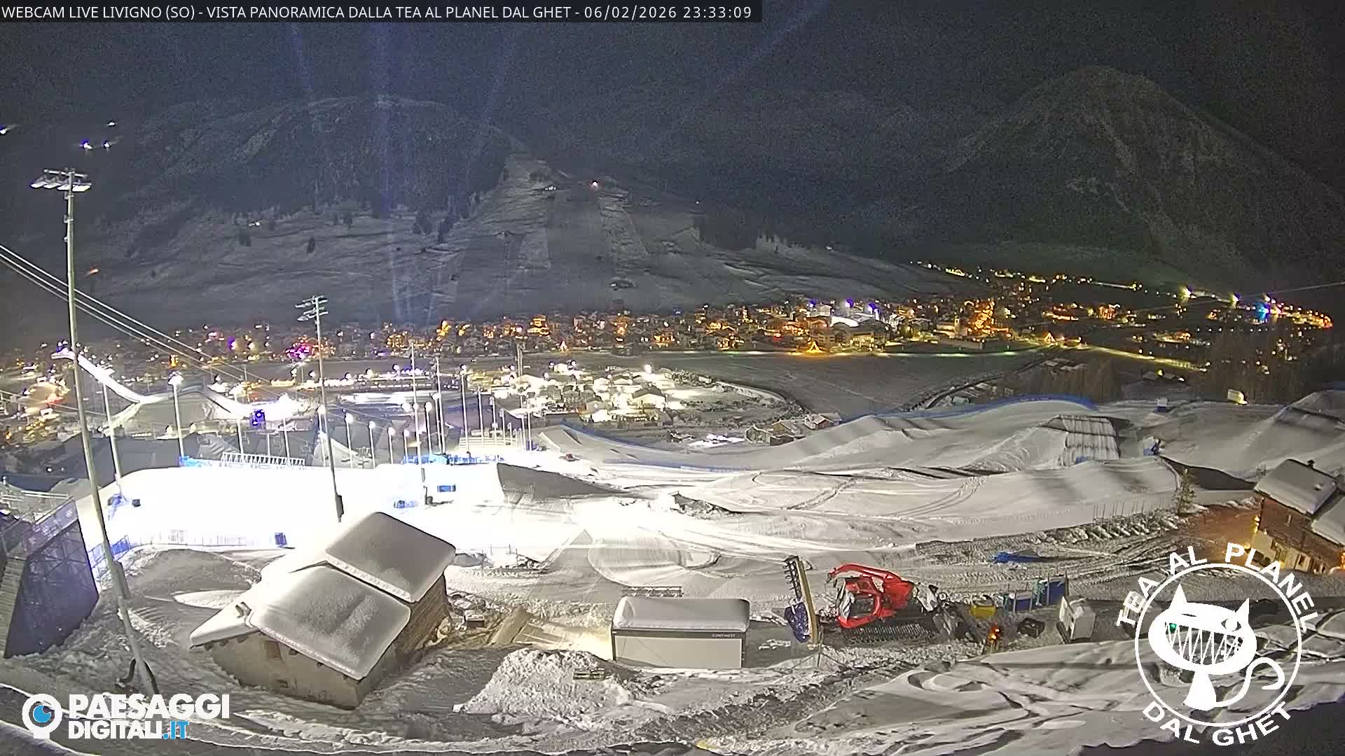 Livigno Ski City Panaromic Live Cam - Sondrio, Lombardy, Italy