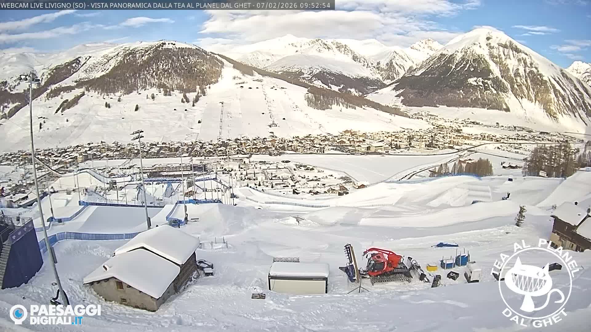 Livigno Ski City Panaromic Live Cam - Sondrio, Lombardy, Italy