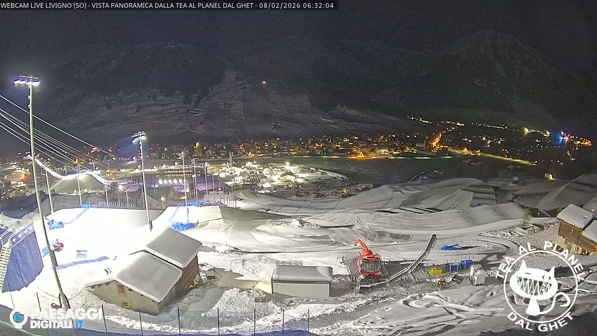 Livigno Ski City Panaromic Live Cam - Sondrio, Lombardy, Italy