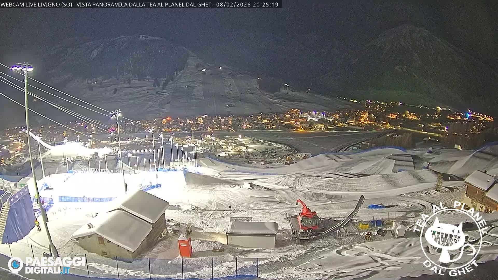 Livigno Ski City Panaromic Live Cam - Sondrio, Lombardy, Italy
