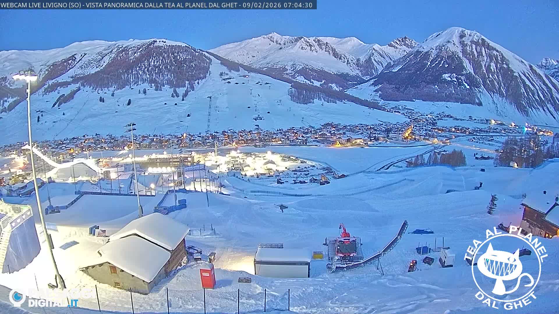 Livigno Ski City Panaromic Live Cam - Sondrio, Lombardy, Italy