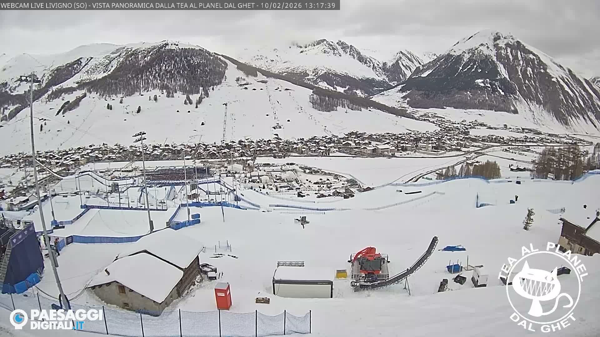 Livigno Ski City Panaromic Live Cam - Sondrio, Lombardy, Italy