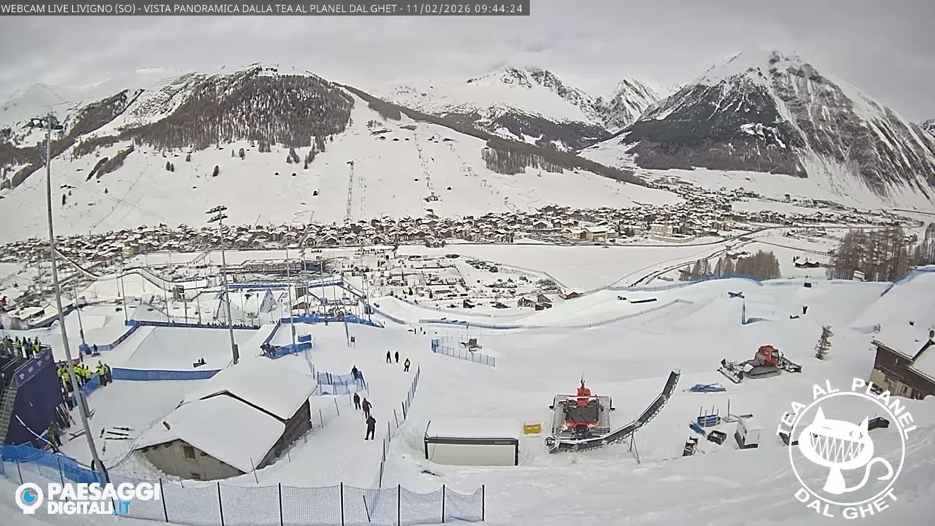 Livigno Ski City Panaromic Live Cam - Sondrio, Lombardy, Italy