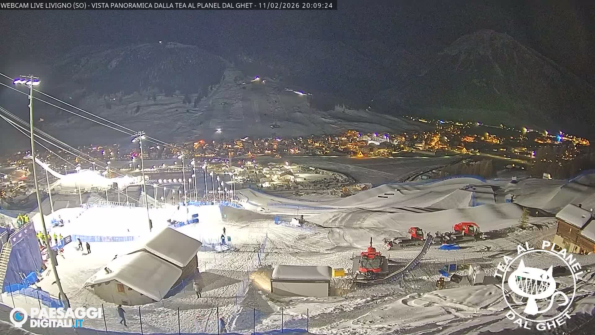 Livigno Ski City Panaromic Live Cam - Sondrio, Lombardy, Italy