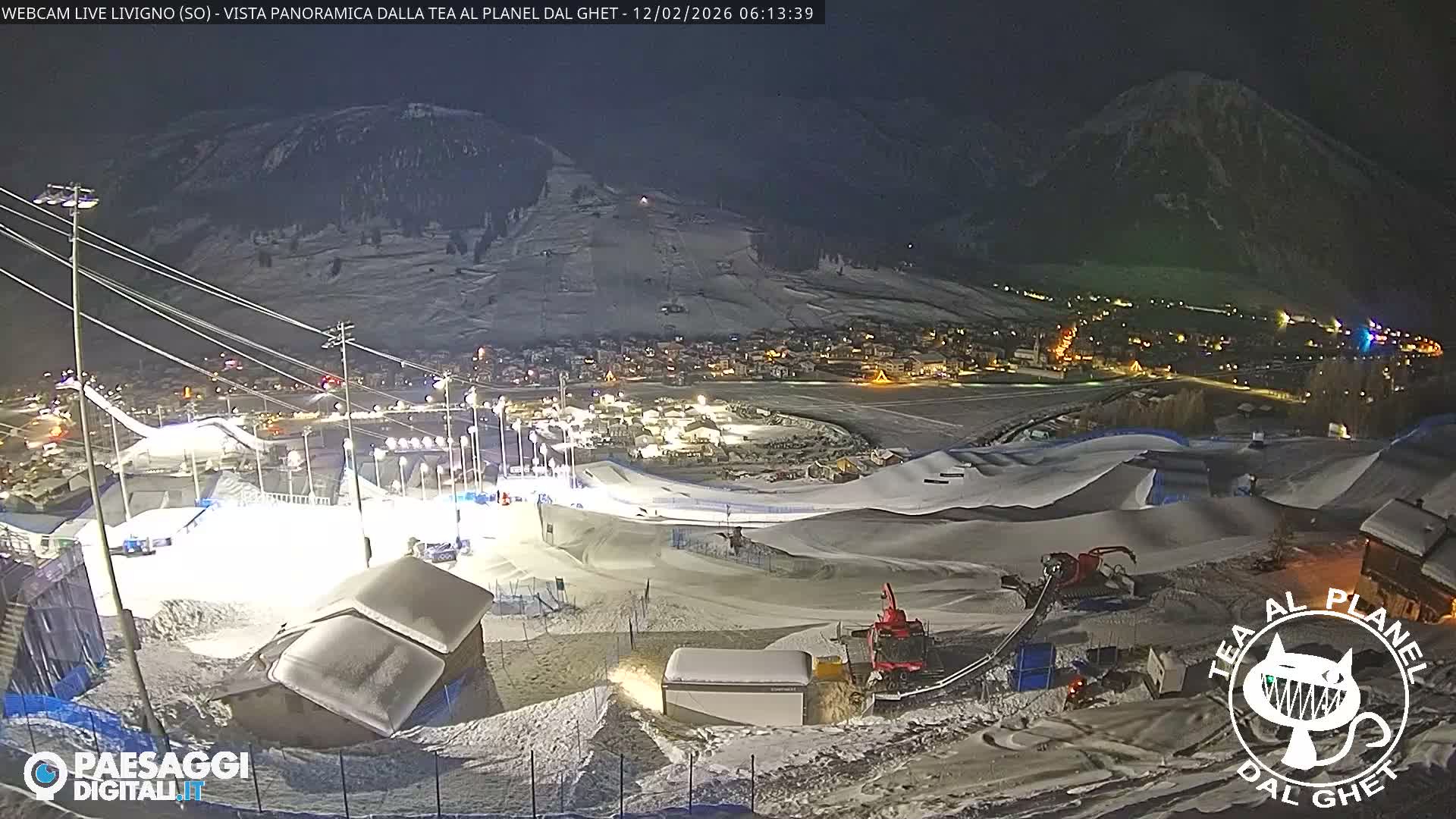 Livigno Ski City Panaromic Live Cam - Sondrio, Lombardy, Italy
