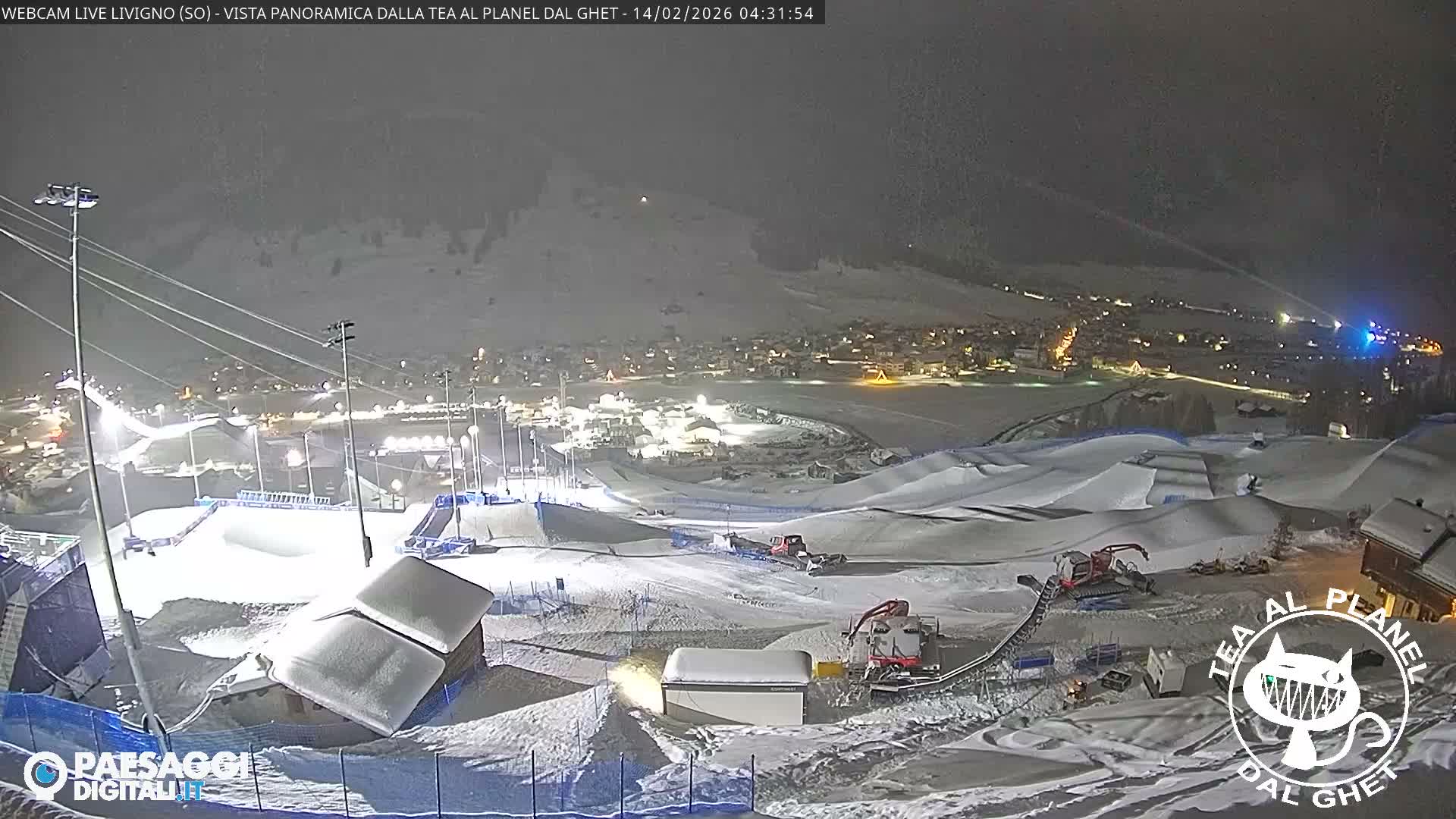 Livigno Ski City Panaromic Live Cam - Sondrio, Lombardy, Italy