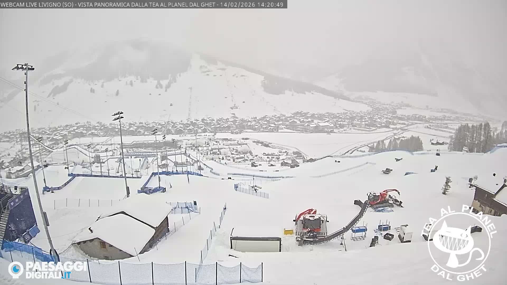 Livigno Ski City Panaromic Live Cam - Sondrio, Lombardy, Italy