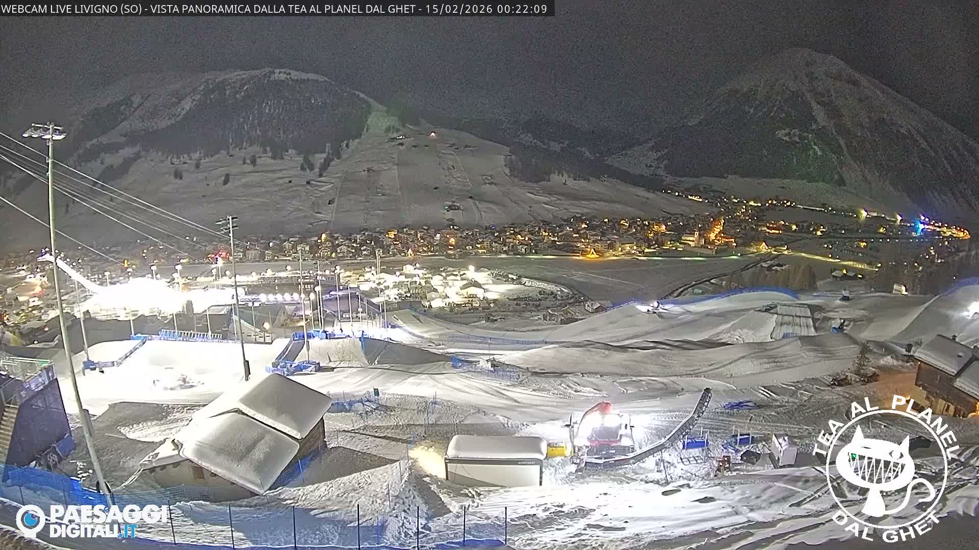 Livigno Ski City Panaromic Live Cam - Sondrio, Lombardy, Italy