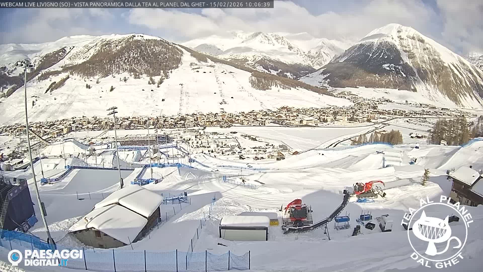 Livigno Ski City Panaromic Live Cam - Sondrio, Lombardy, Italy