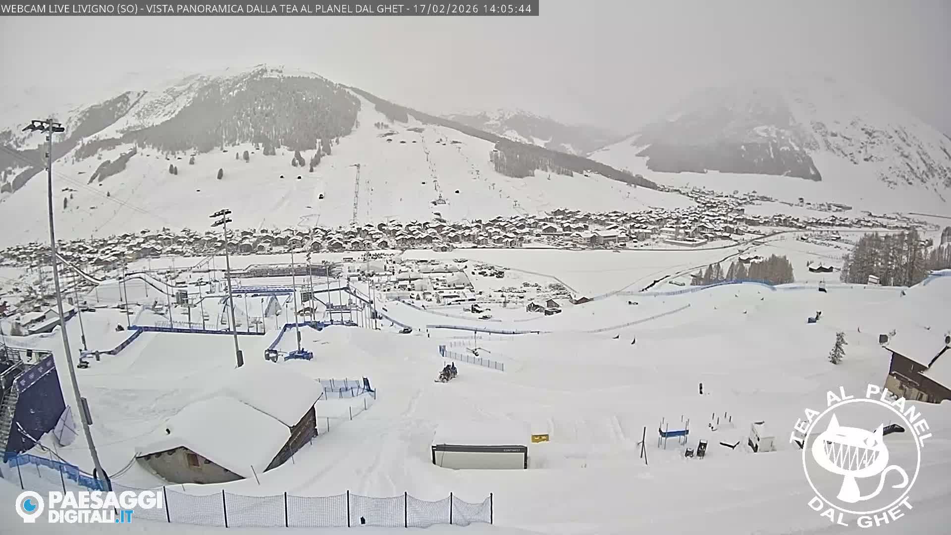 Livigno Ski City Panaromic Live Cam - Sondrio, Lombardy, Italy