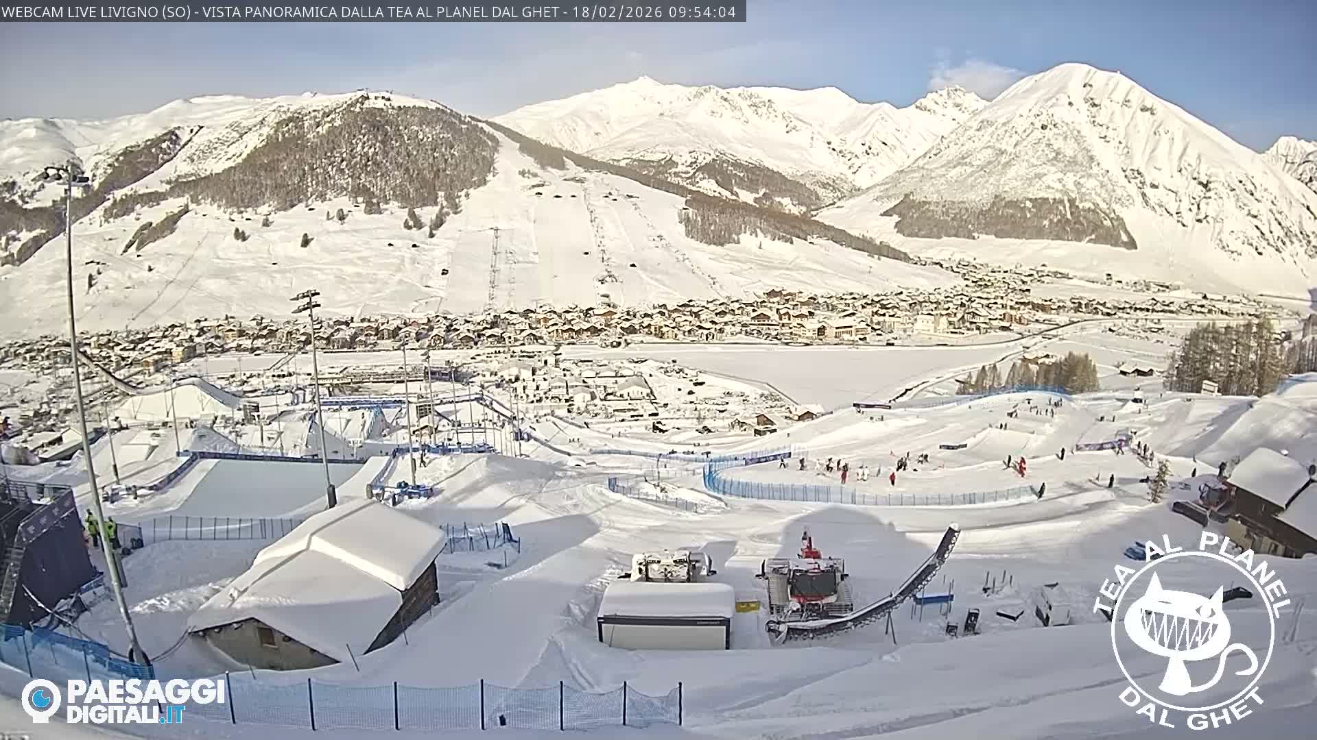 Livigno Ski City Panaromic Live Cam - Sondrio, Lombardy, Italy