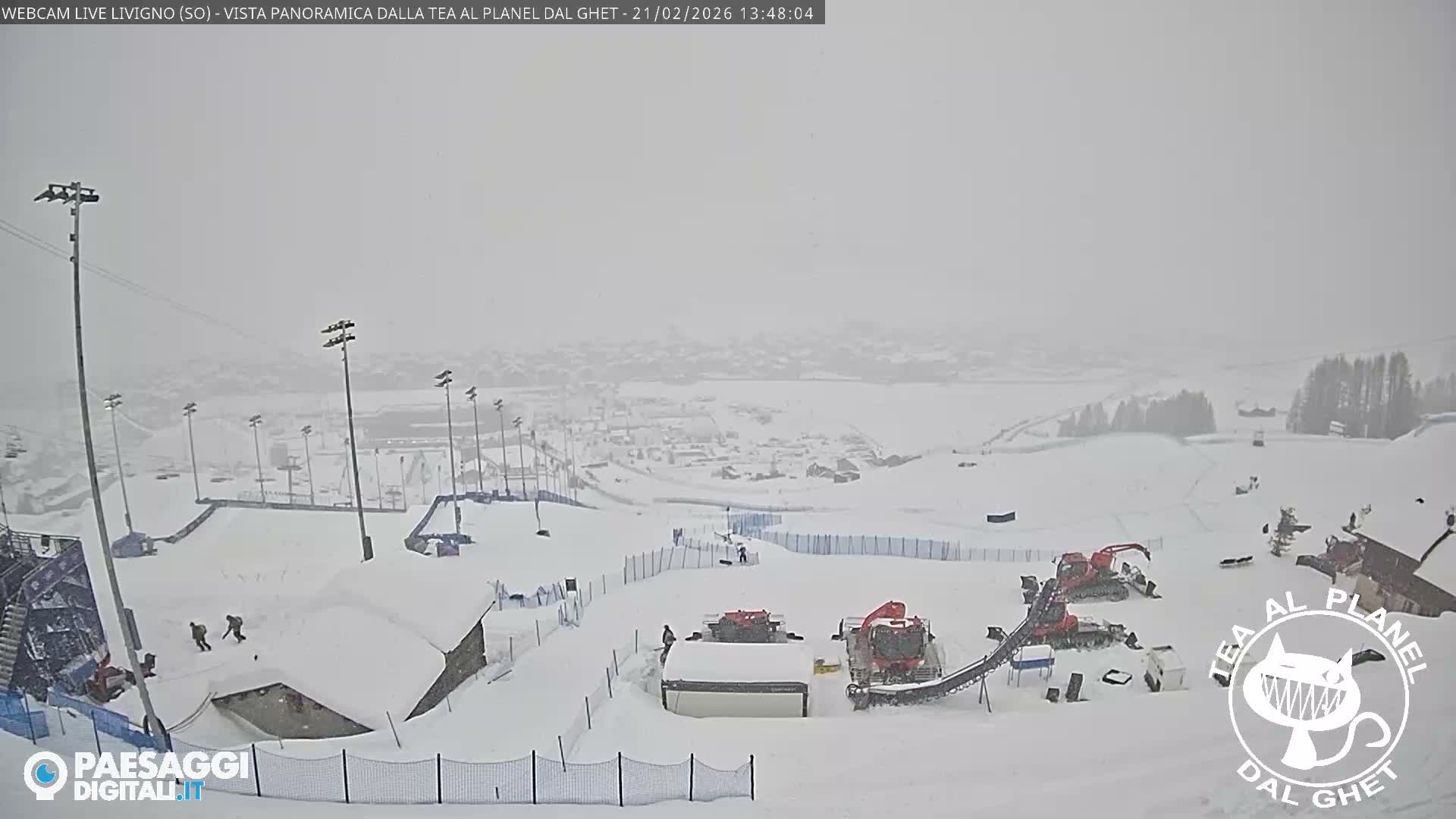 Livigno Ski City Panaromic Live Cam - Sondrio, Lombardy, Italy