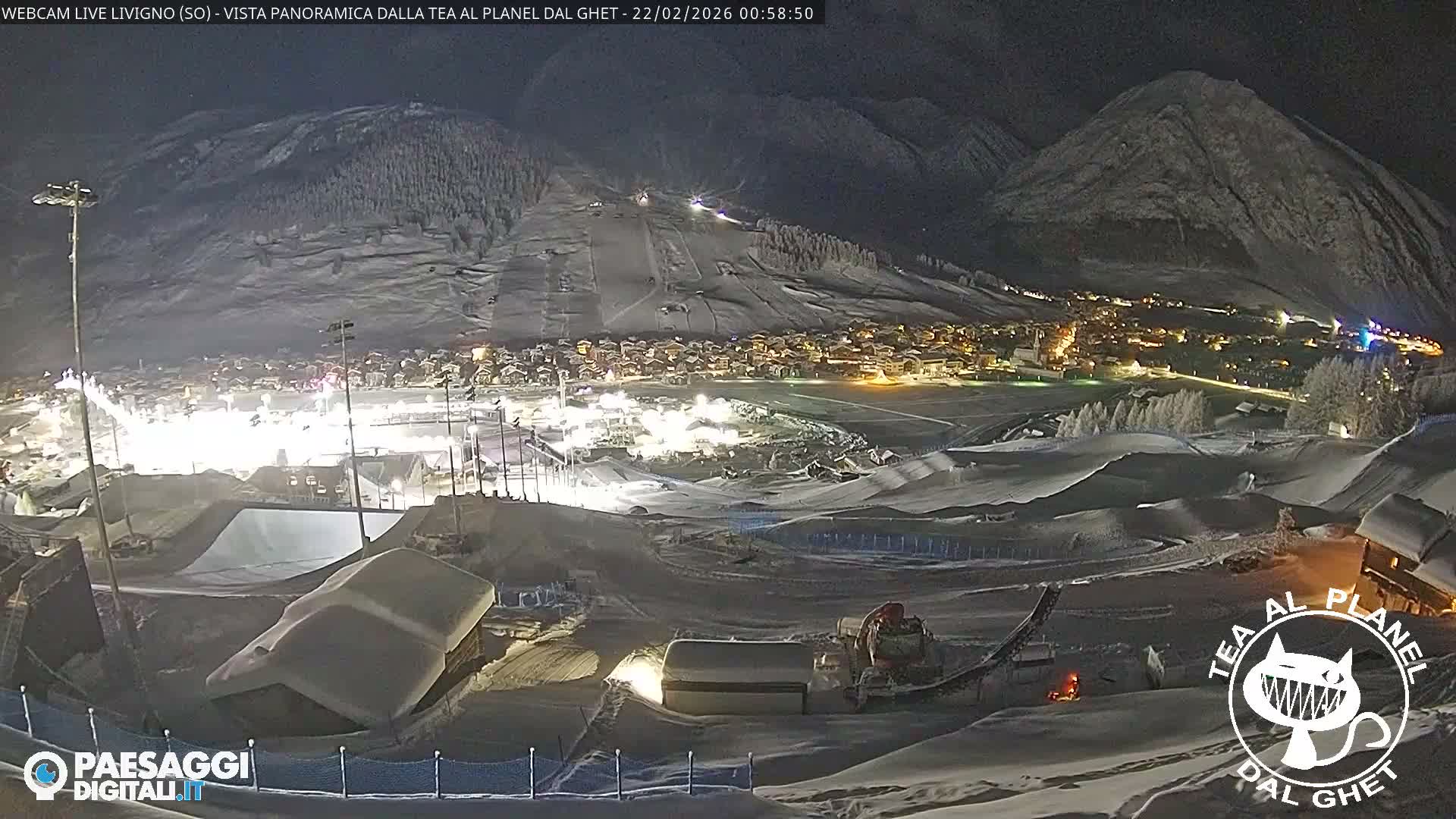 Livigno Ski City Panaromic Live Cam - Sondrio, Lombardy, Italy