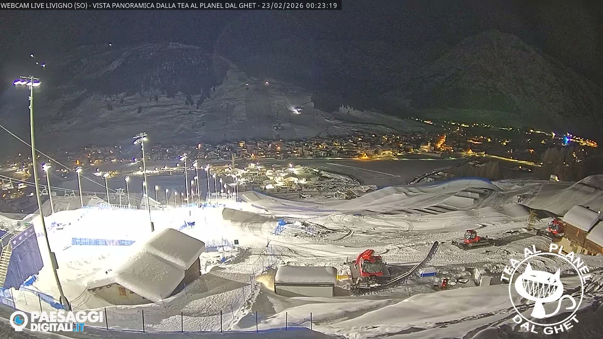 Livigno Ski City Panaromic Live Cam - Sondrio, Lombardy, Italy