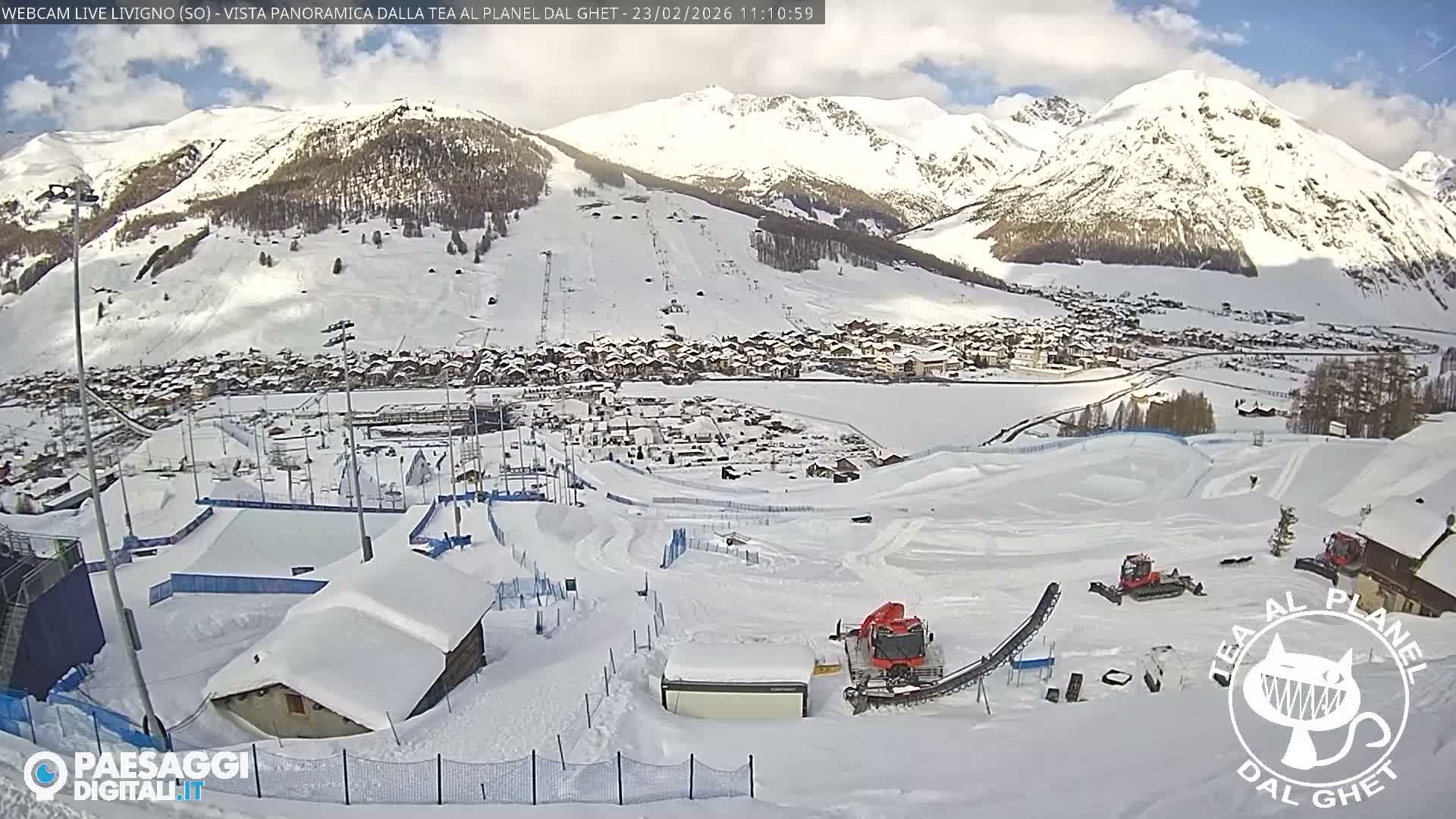 Livigno Ski City Panaromic Live Cam - Sondrio, Lombardy, Italy