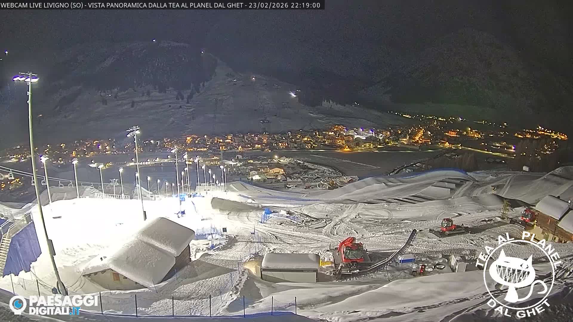 Livigno Ski City Panaromic Live Cam - Sondrio, Lombardy, Italy
