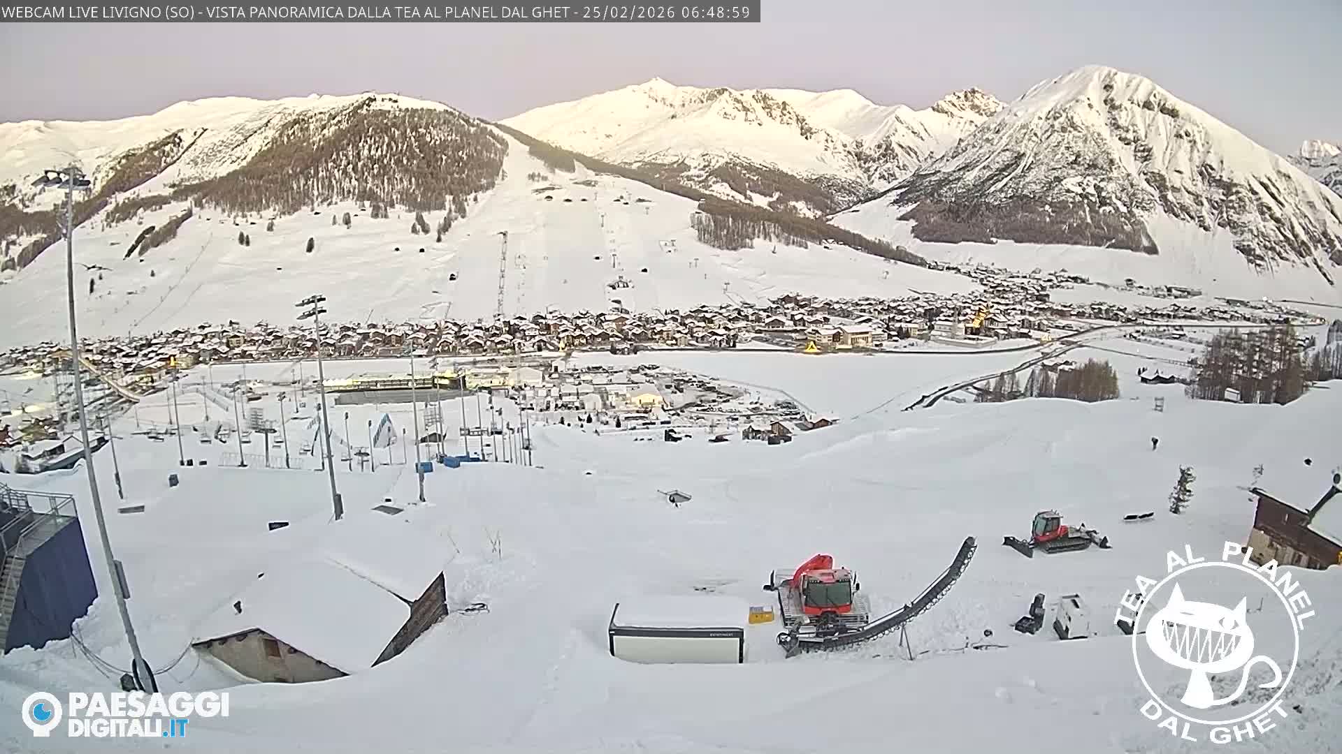 Livigno Ski City Panaromic Live Cam - Sondrio, Lombardy, Italy