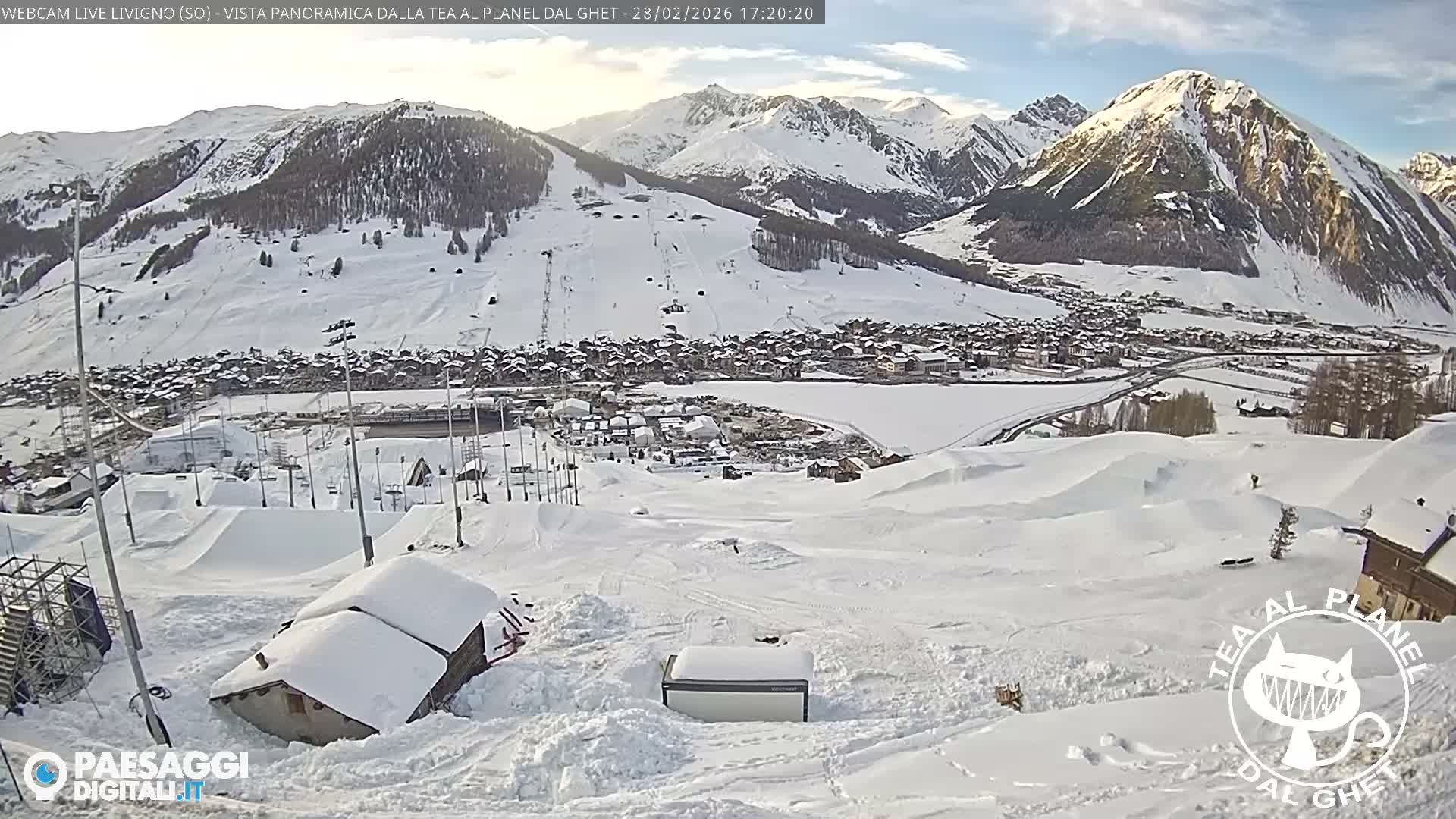 Livigno Ski City Panaromic Live Cam - Sondrio, Lombardy, Italy