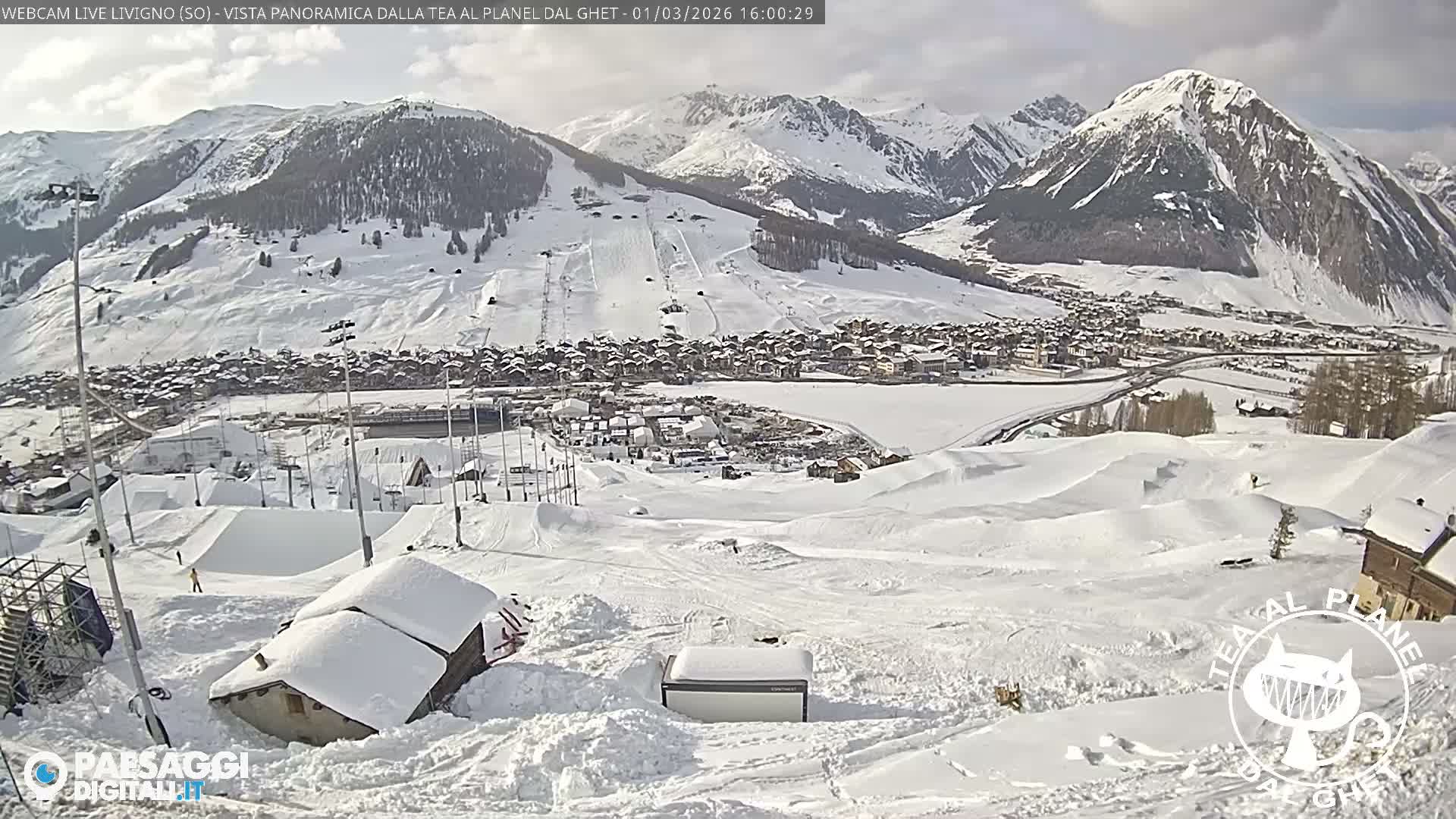 Livigno Ski City Panaromic Live Cam - Sondrio, Lombardy, Italy